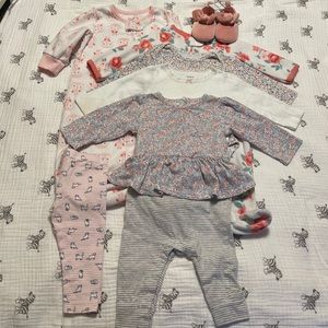 Carter’s Baby Girl 6 Month Winter Bundle